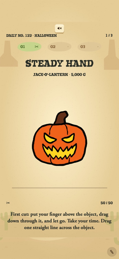 Friday opens with a Jack-O'-Lantern on Steady Hand.